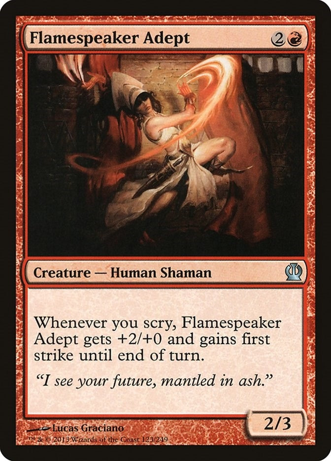 Flamespeaker Adept (123) (Theros)