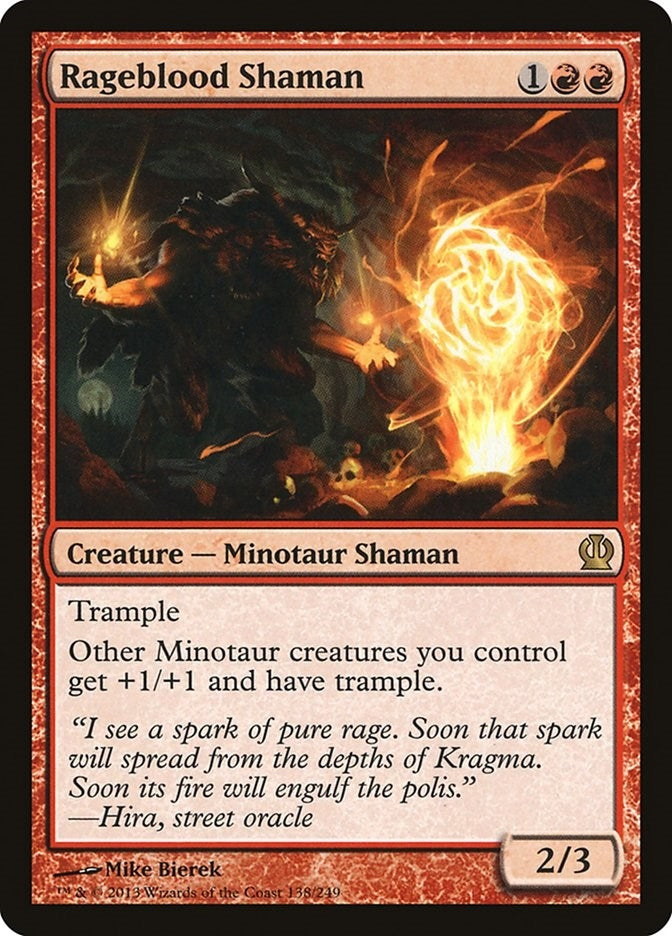 Rageblood Shaman (138) (Theros)