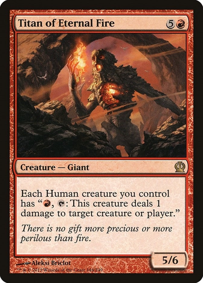 Image for Titan of Eternal Fire (144) (Theros) - Magic: The Gathering