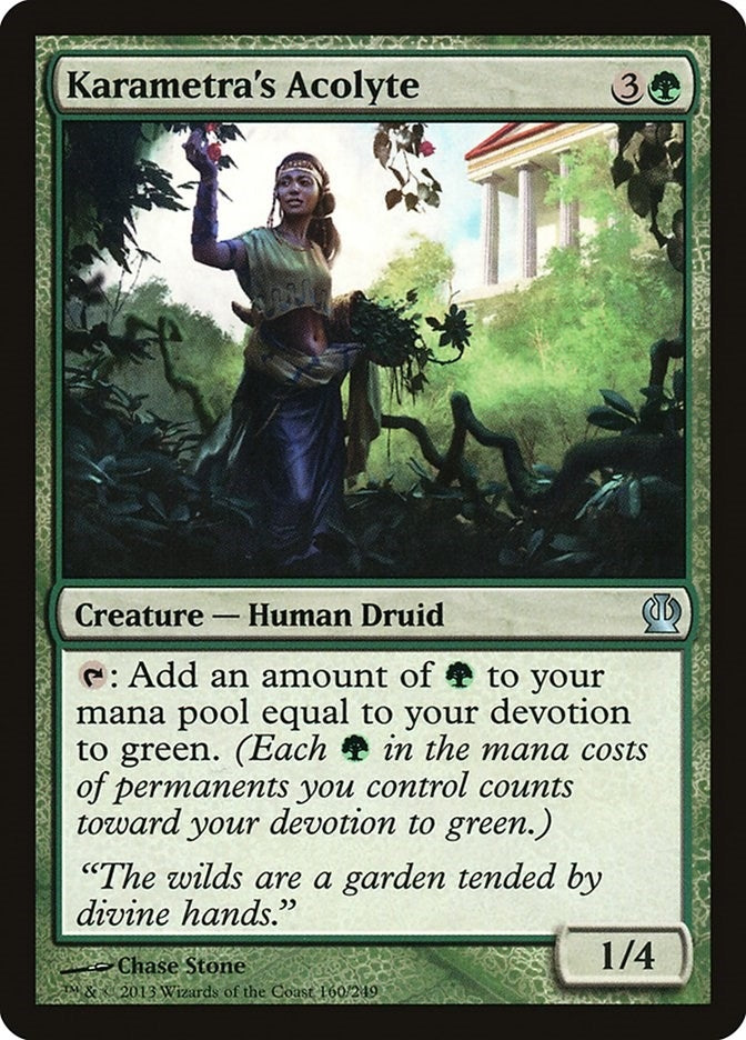 Karametra's Acolyte (160) (Theros)