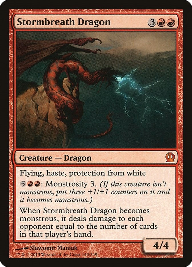 Stormbreath Dragon (143) (Theros)