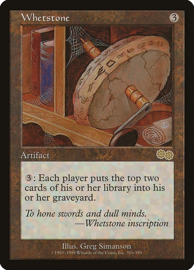 Whetstone (316) (Urza's Saga)