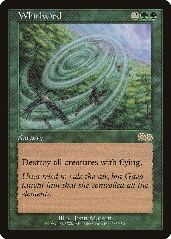 Whirlwind (283) (Urza's Saga)