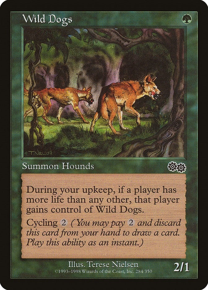 Image for Wild Dogs (284) (Urza's Saga) - Magic: The Gathering