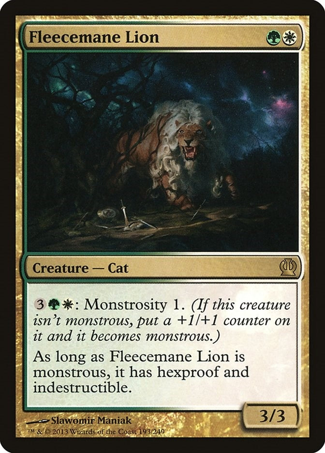 Fleecemane Lion (193) (Theros)