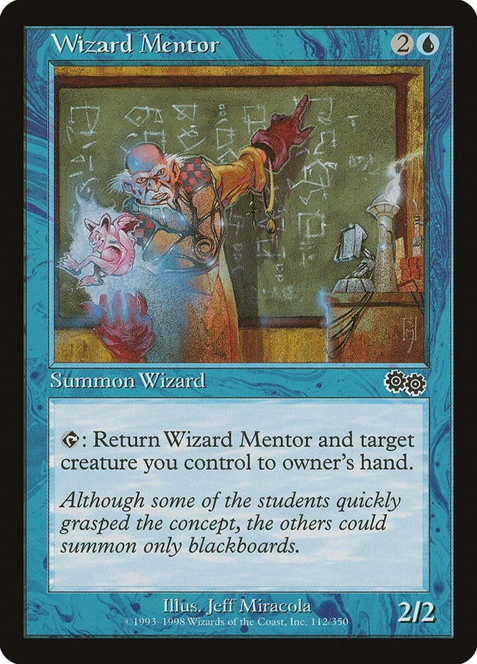 Image for Wizard Mentor (112) (Urza's Saga) - Magic: The Gathering