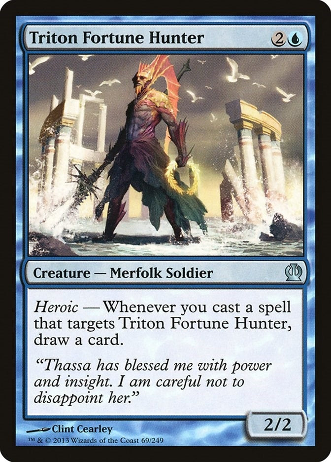 Image for Triton Fortune Hunter (69) (Theros) - Magic: The Gathering