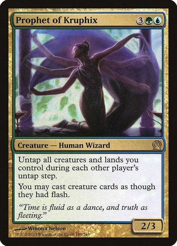 Prophet of Kruphix (199) (Theros)