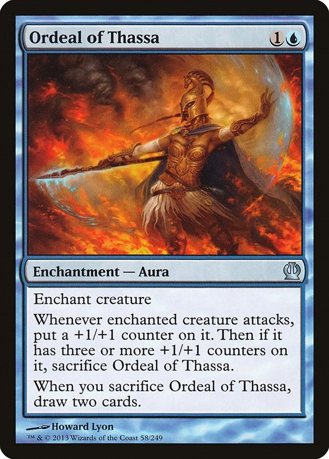 Image for Ordeal of Thassa (58) (Theros) - Magic: The Gathering