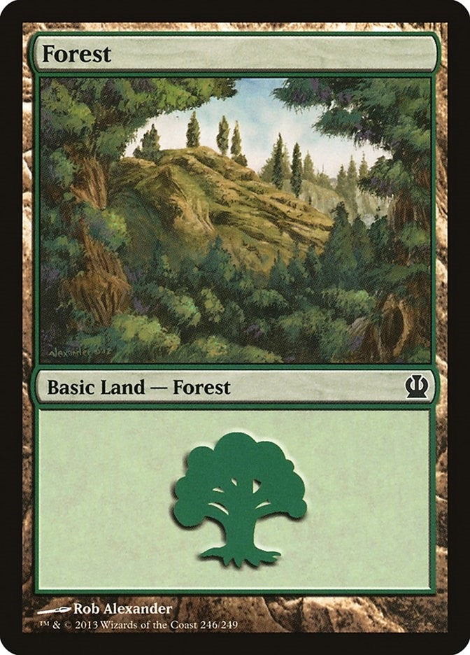 Forest (246) (246) (Theros)