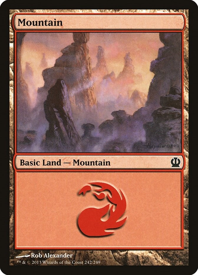 Mountain (242) (242) (Theros)