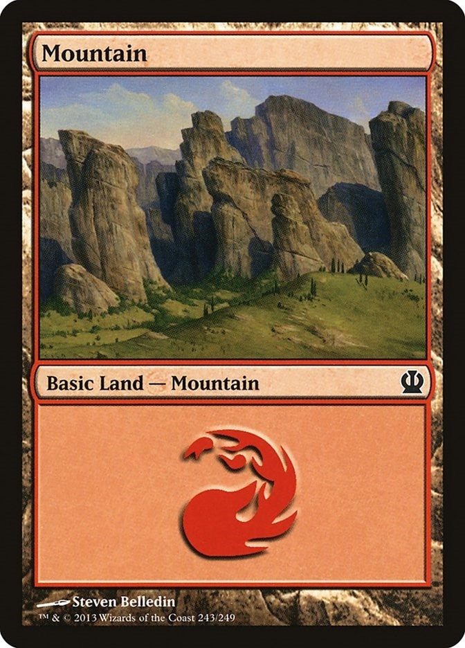 Mountain (243) (243) (Theros)