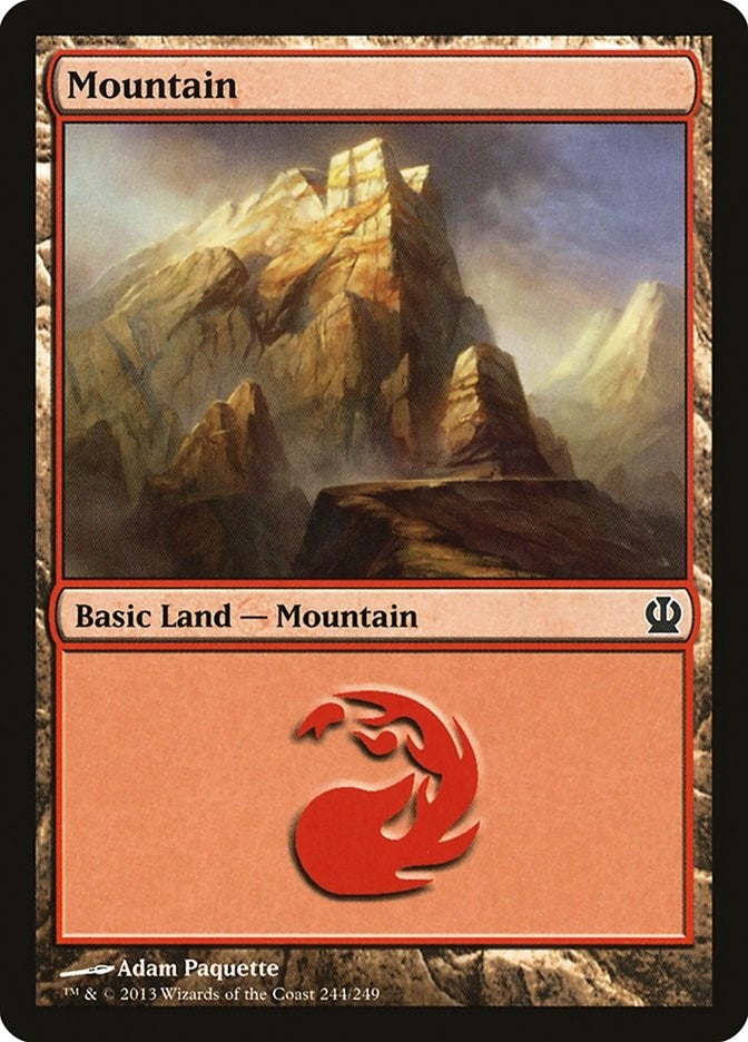 Mountain (244) (244) (Theros)