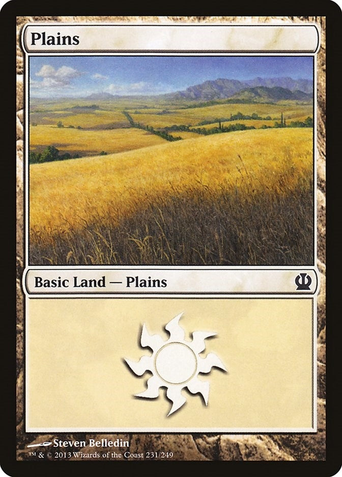 Plains (231) (231) (Theros)