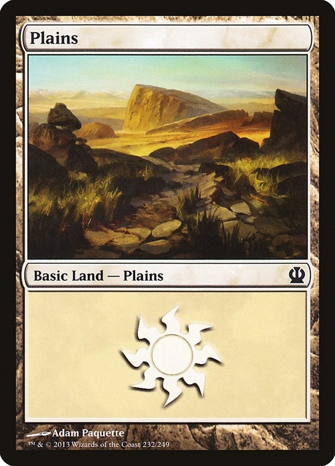 Plains (232) (232) (Theros)