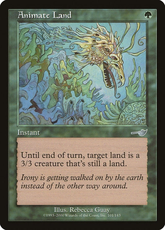 Image for Animate Land (101) (Nemesis) - Magic: The Gathering