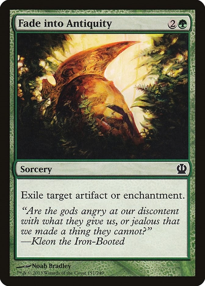 Image for Fade into Antiquity (157) (Theros) - Magic: The Gathering