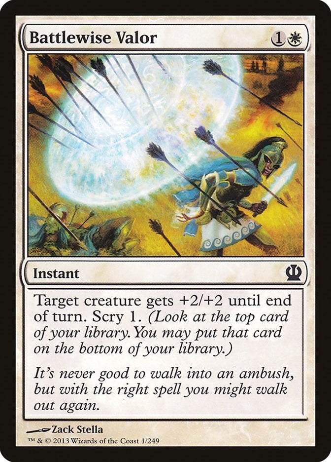 Battlewise Valor (1) (Theros)