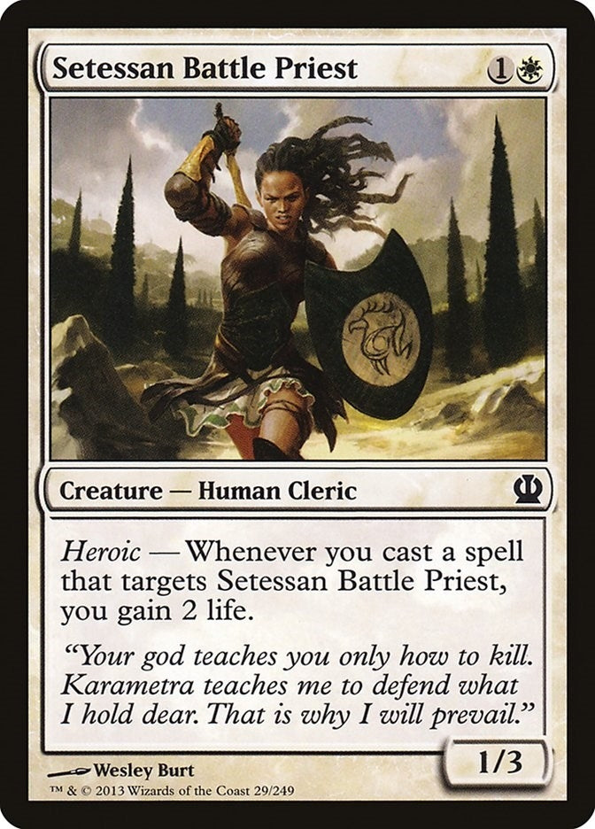 Setessan Battle Priest (29) (Theros)