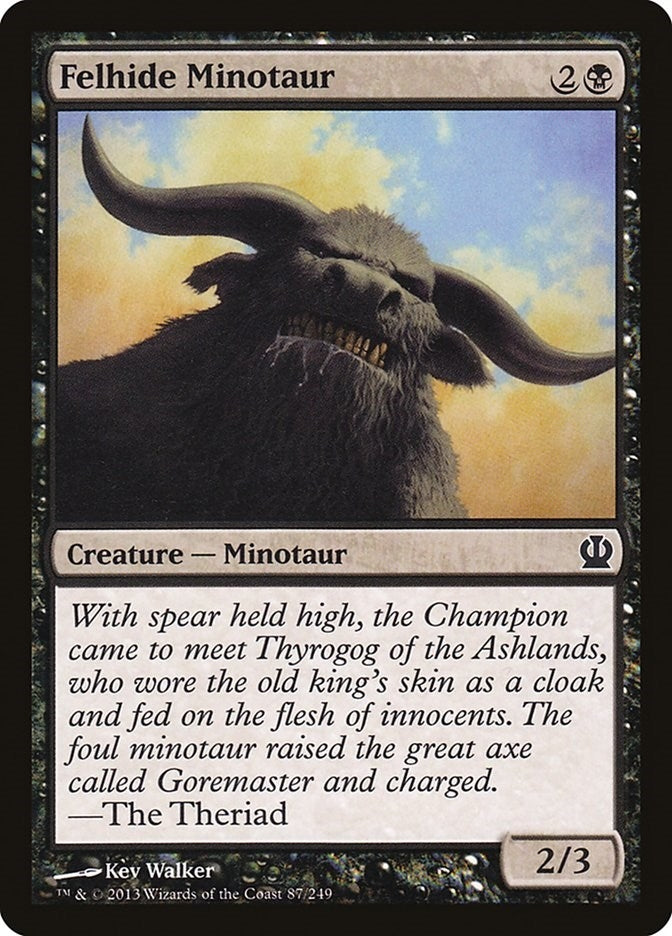 Felhide Minotaur (87) (Theros)