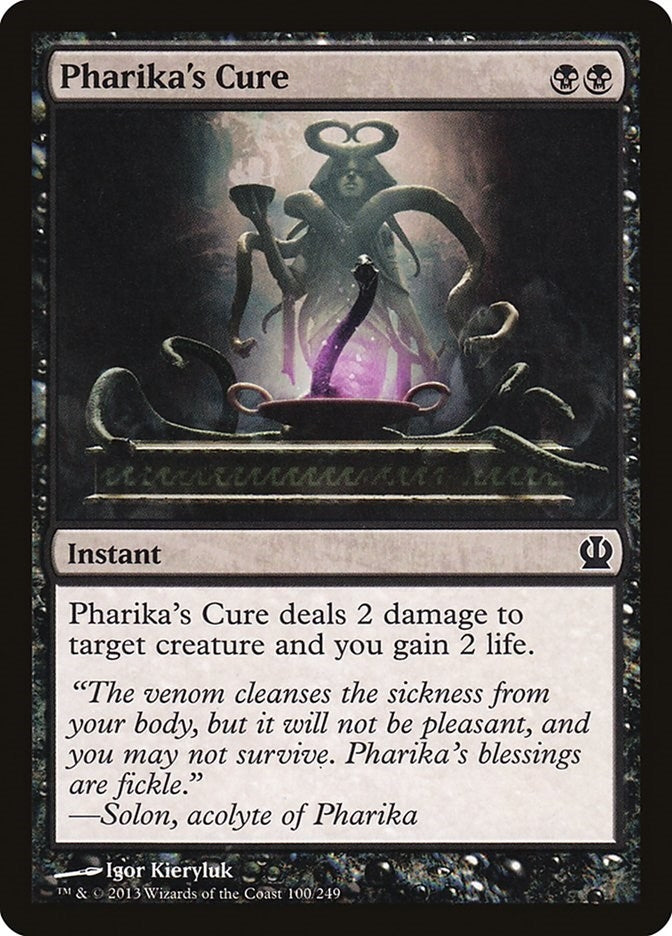 Image for Pharika's Cure (100) (Theros) - Magic: The Gathering