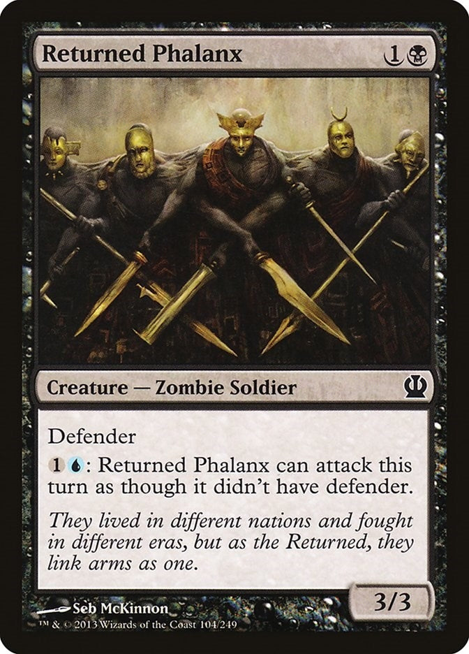 Image for Returned Phalanx (104) (Theros) - Magic: The Gathering