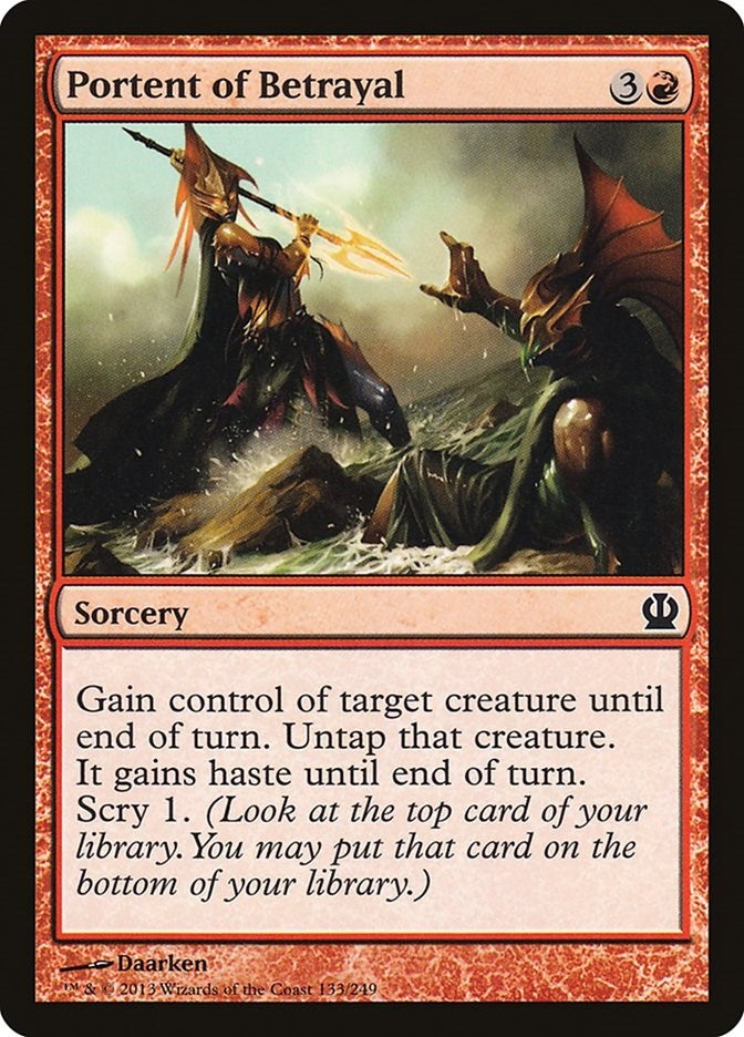 Portent of Betrayal (133) (Theros)
