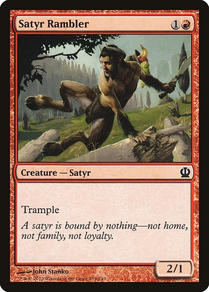Satyr Rambler (139) (Theros)