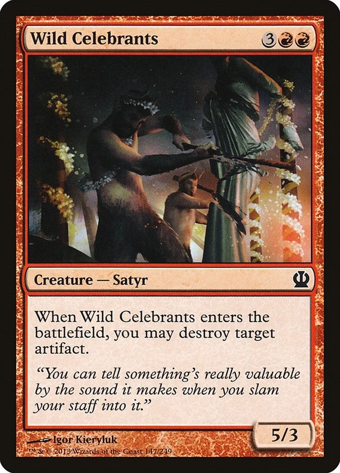 Wild Celebrants (147) (Theros)