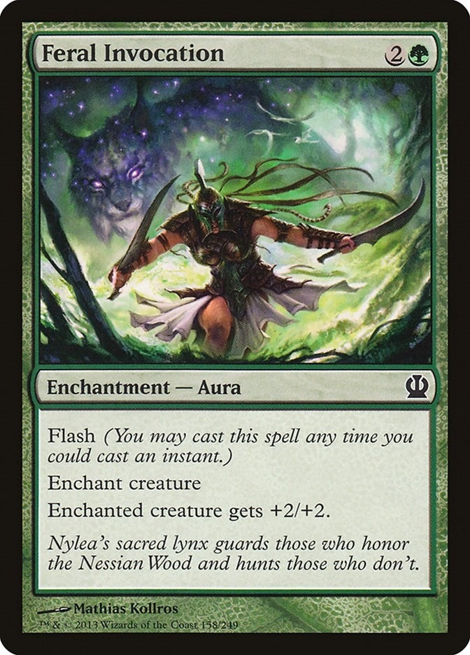 Feral Invocation (158) (Theros)
