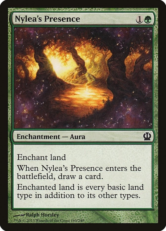 Image for Nylea's Presence (169) (Theros) - Magic: The Gathering