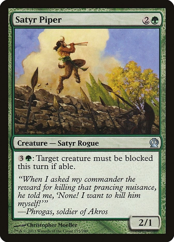 Satyr Piper (175) (Theros)