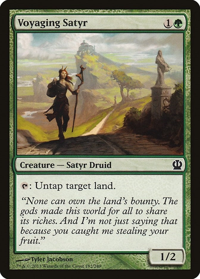 Voyaging Satyr (182) (Theros)