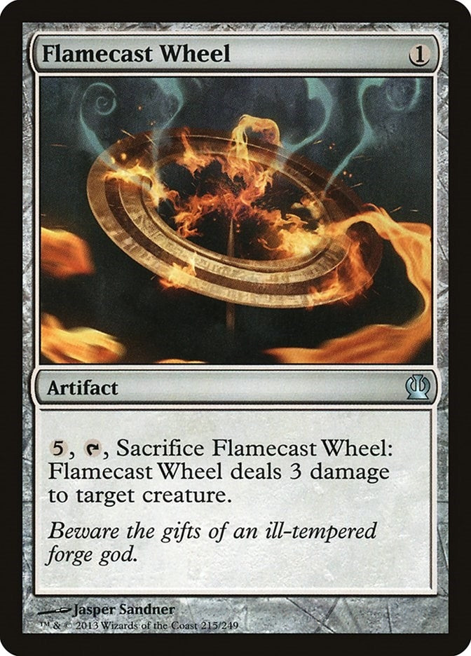 Image for Flamecast Wheel (215) (Theros) - Magic: The Gathering