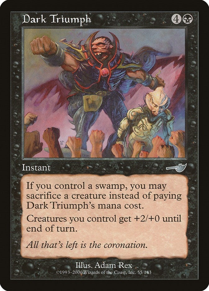 Image for Dark Triumph (55) (Nemesis) - Magic: The Gathering