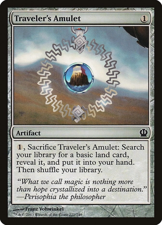 Traveler's Amulet (221) (Theros)