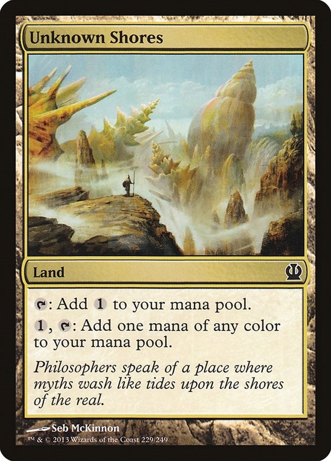 Image for Unknown Shores (229) (Theros) - Magic: The Gathering