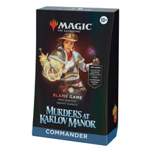 Murders At Karlov Manor Commander Precon (Blame Game)
