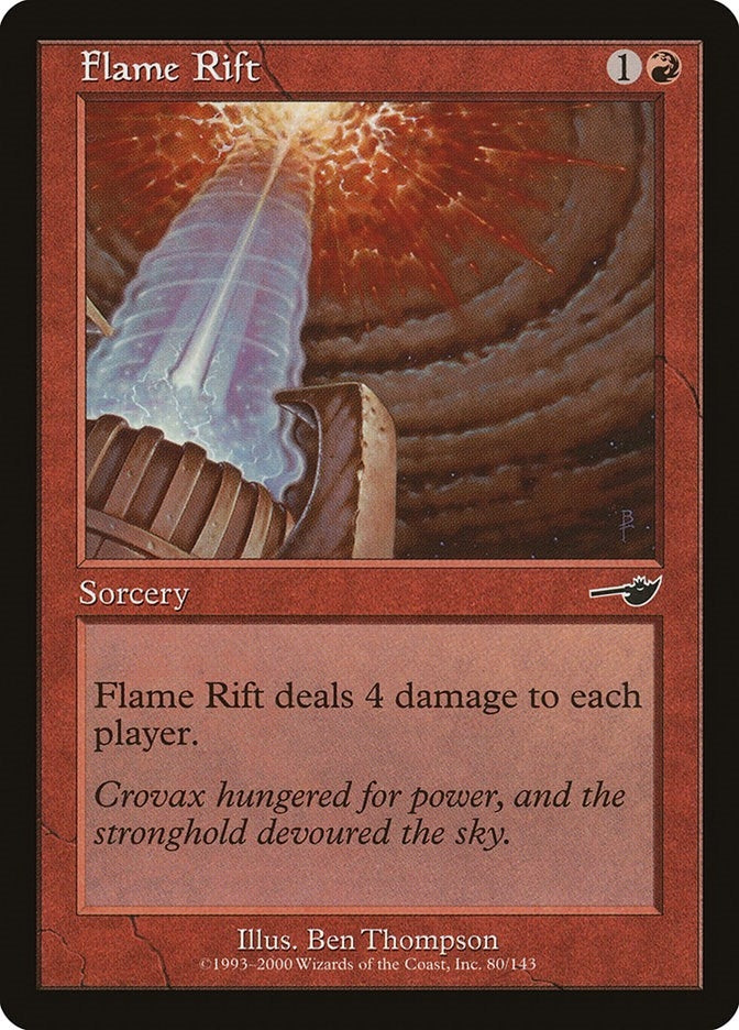 Image for Flame Rift (80) (Nemesis) - Magic: The Gathering