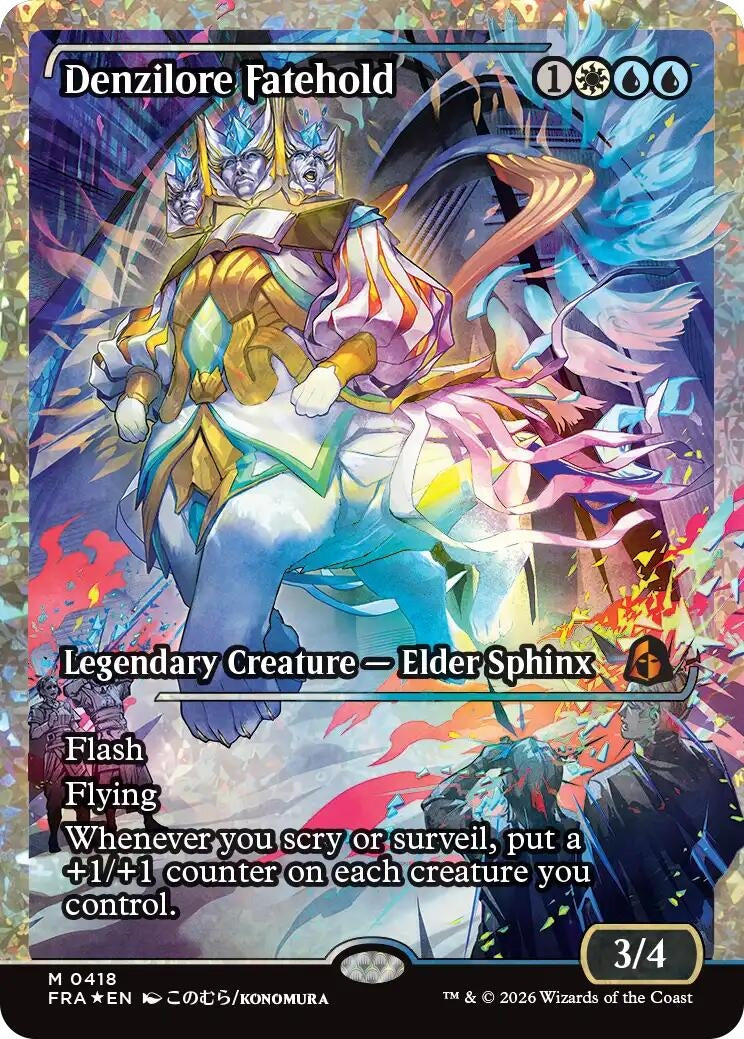 Image for Denzilore Fatehold (Showcase) (Fracture Foil) (0418) (418) (Reality Fracture) (FRA) - Magic: The Gathering
