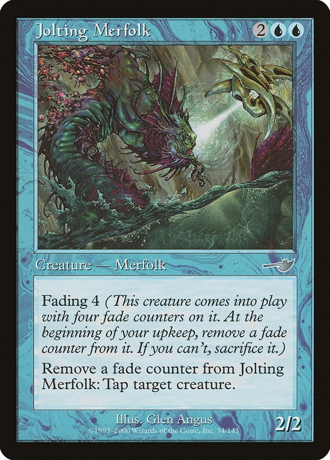 Jolting Merfolk (34) (Nemesis)