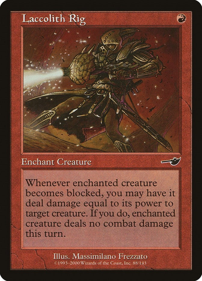 Image for Laccolith Rig (88) (Nemesis) - Magic: The Gathering
