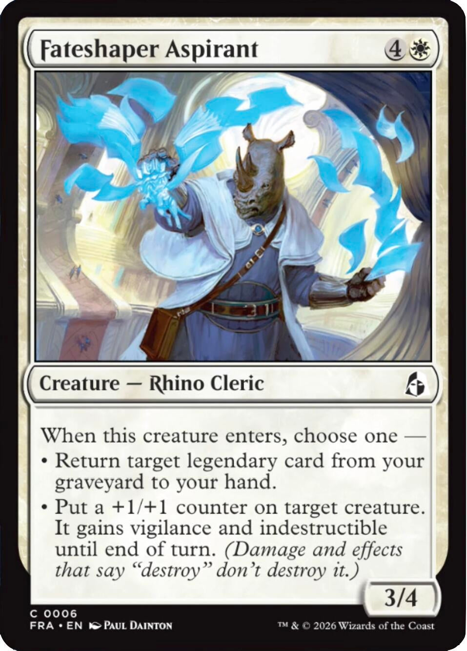 Fateshaper Aspirant (6) (Reality Fracture) (FRA)