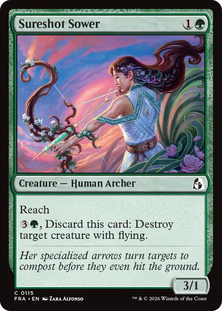 Sureshot Sower (115) (Reality Fracture) (FRA)