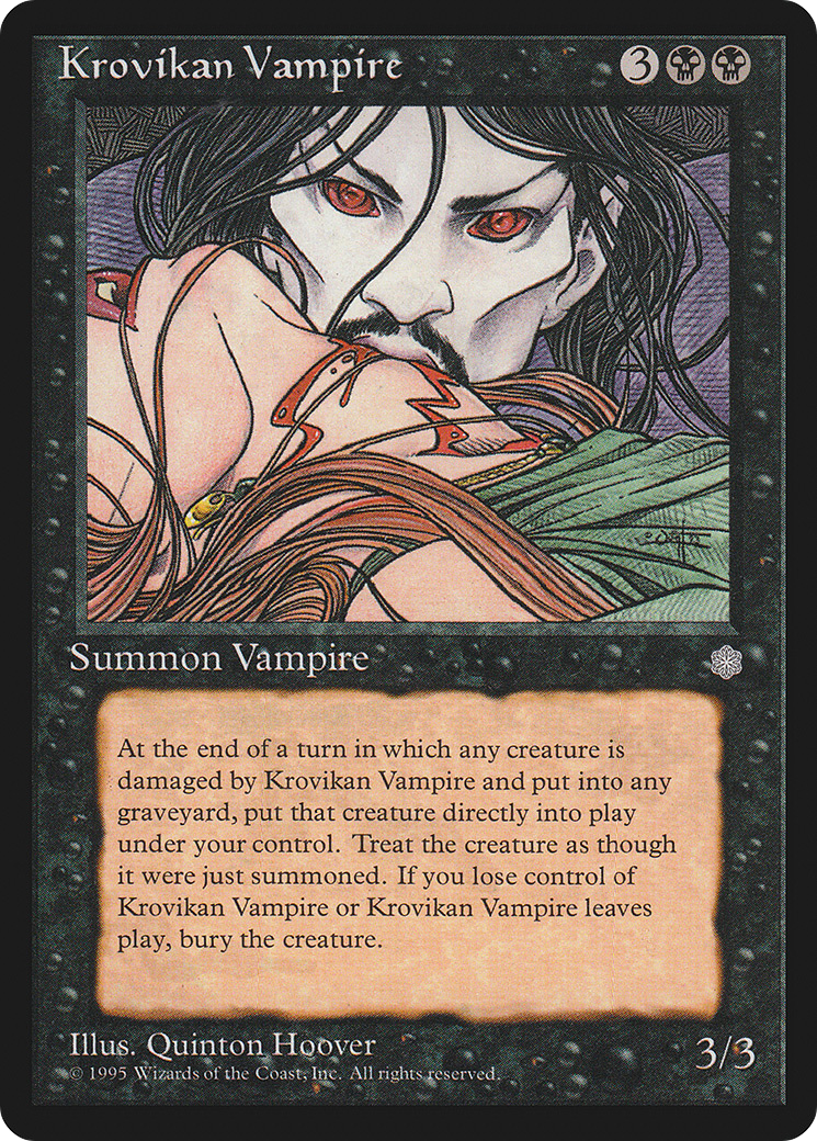 Krovikan Vampire (ICE)