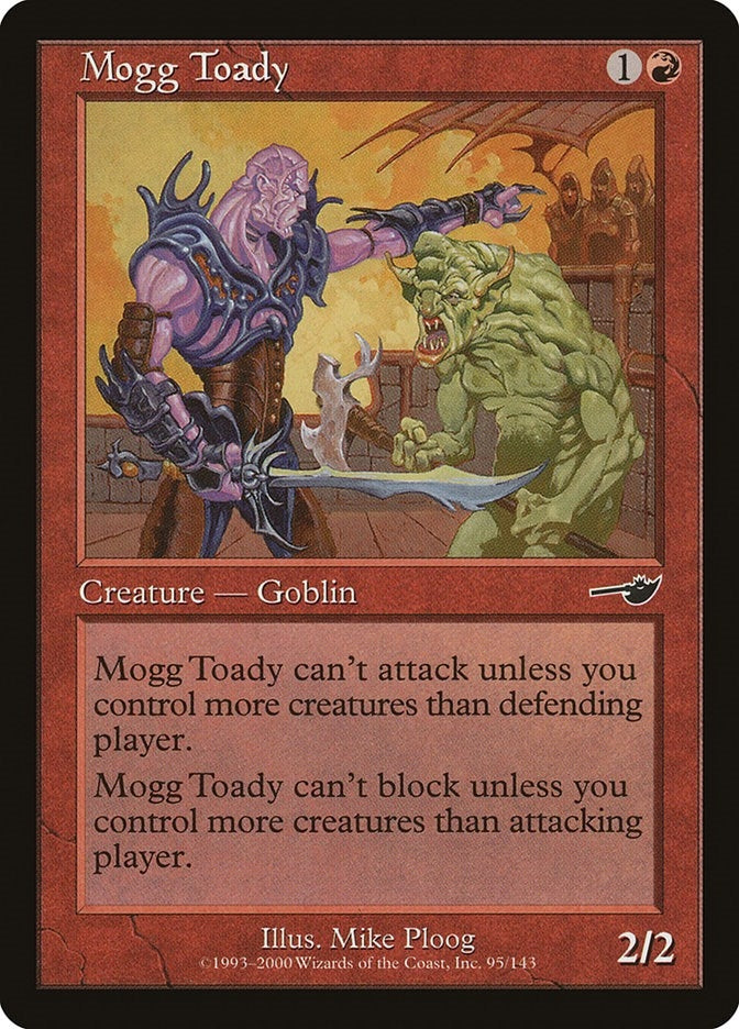 Image for Mogg Toady (95) (Nemesis) - Magic: The Gathering