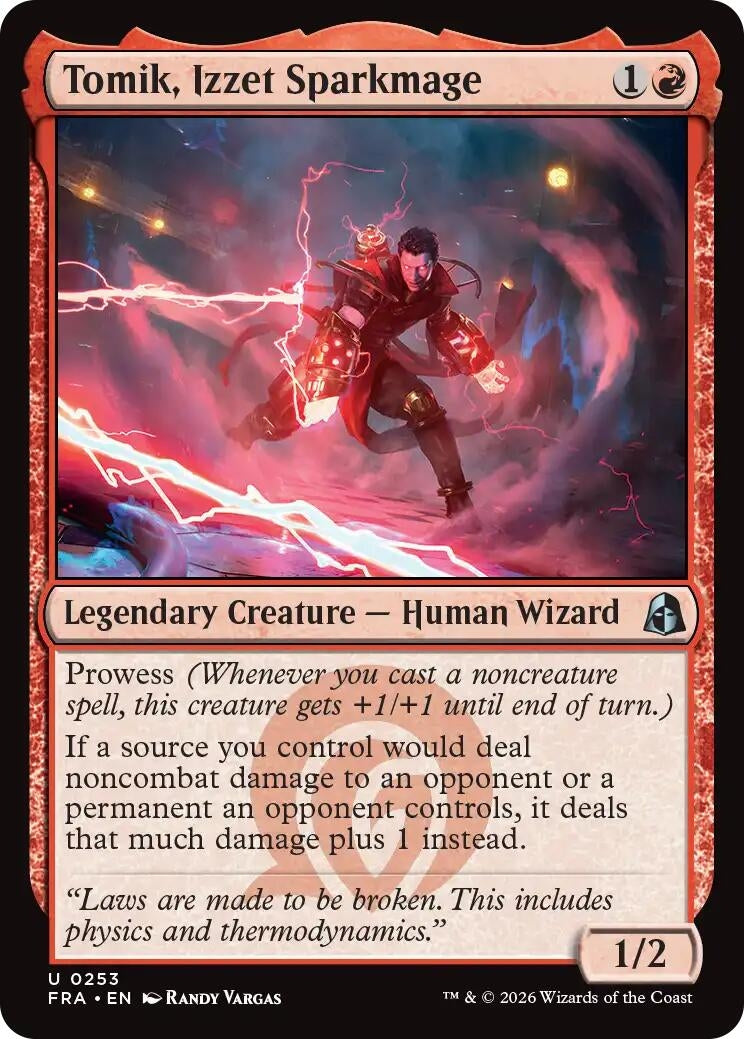 Tomik, Izzet Sparkmage (253) (Reality Fracture) (FRA)