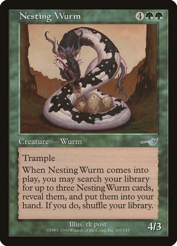 Nesting Wurm (107) (Nemesis)