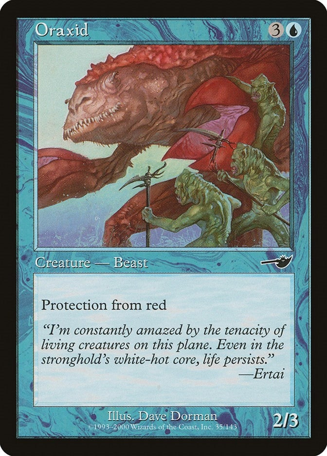 Image for Oraxid (35) (Nemesis) - Magic: The Gathering