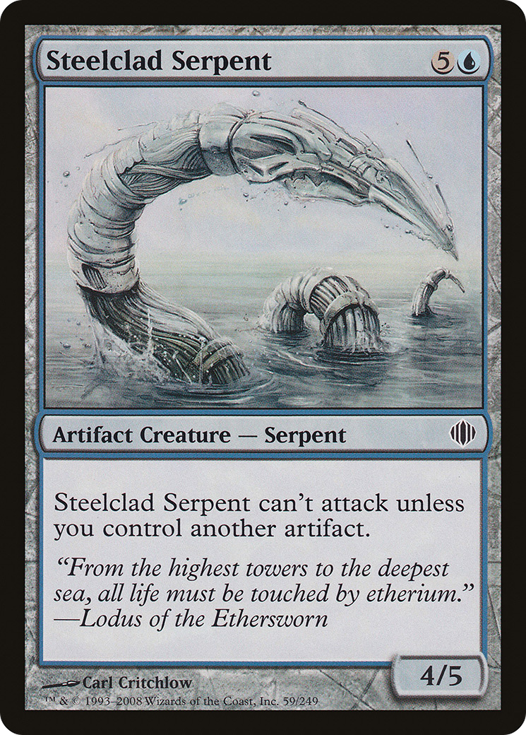 Steelclad Serpent (ALA-059) - Shards of Alara
